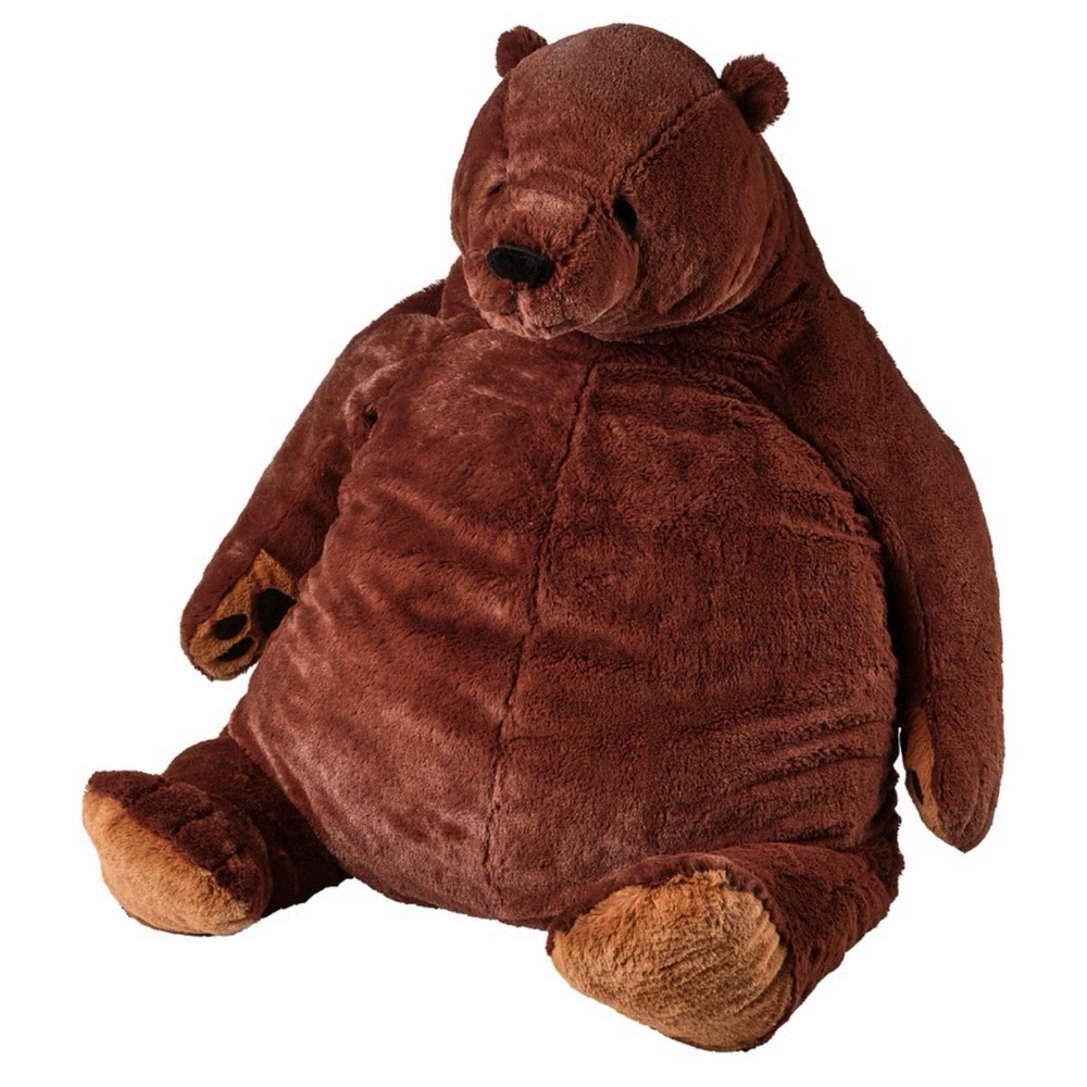 IKEA Brown Bear DJUNGELSKOG Soft Toy